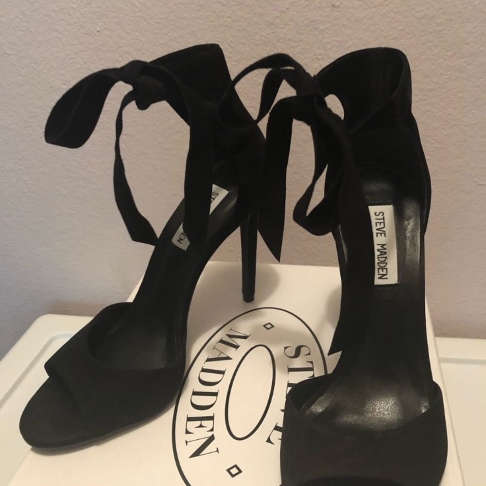 black heels